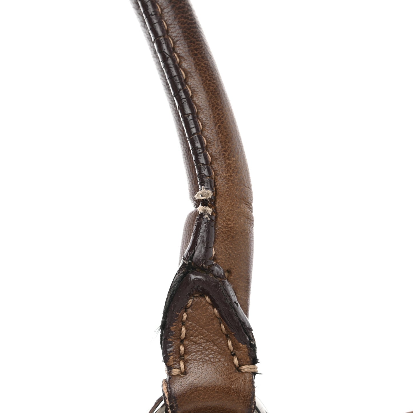 Gaufre Tassel Tote Bag Brown