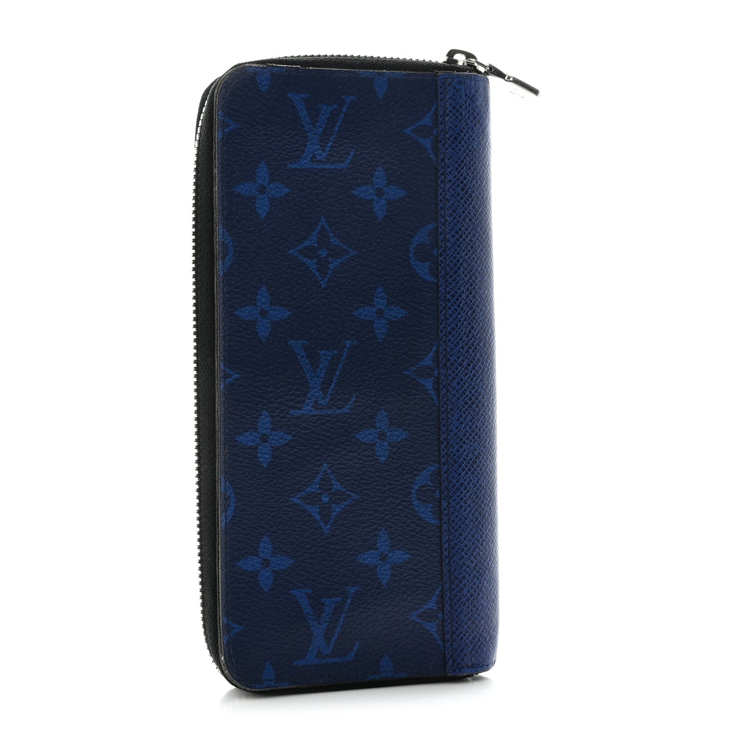 Louis Vuitton Taigarama Vertical Zippy Wallet Cobalt 3 of 10