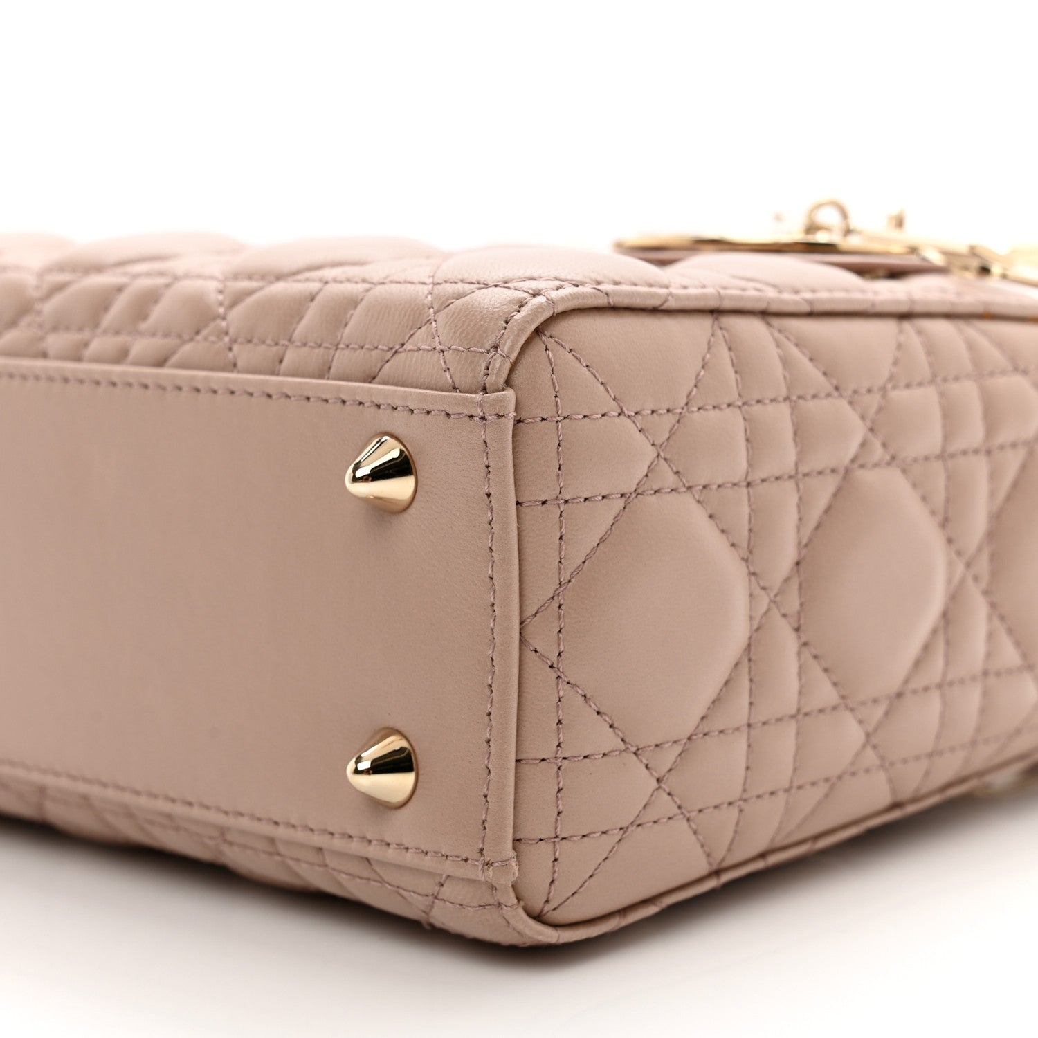 Christian Dior Lambskin Cannage Small My ABC Dior Lady Dior Blush 9 of 9