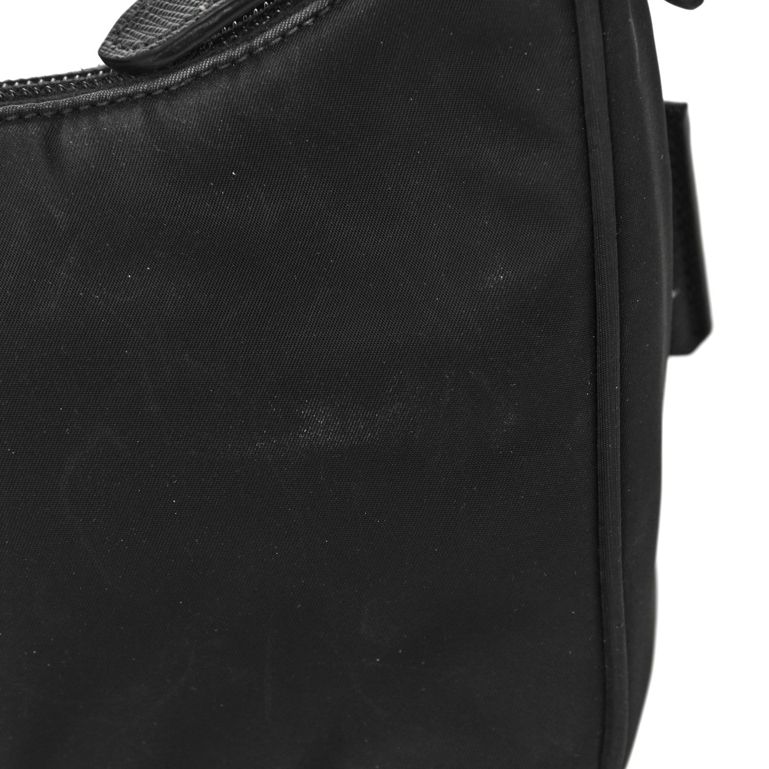Prada Tessuto Nylon Mini Re-Edition 2000 Bag Black 12 of 13