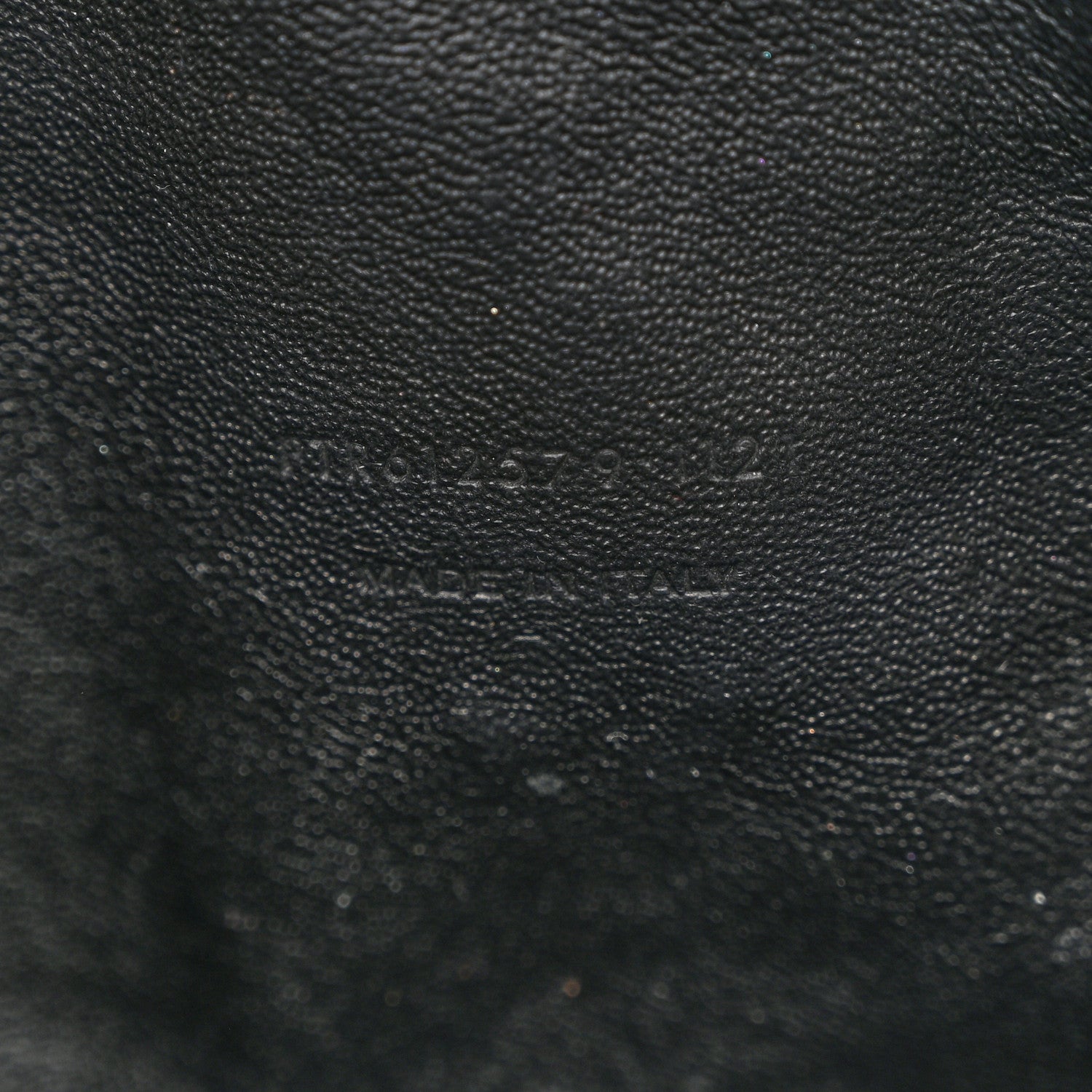 Saint Laurent Grain De Poudre Matelasse Monogram Mini Lou Camera Bag Black 7 of 11