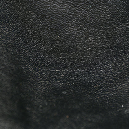 Saint Laurent Grain De Poudre Matelasse Monogram Mini Lou Camera Bag Black 7 of 11