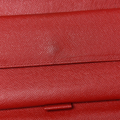 Louis Vuitton Epi Porte Tresor International Wallet Rouge 18 of 19