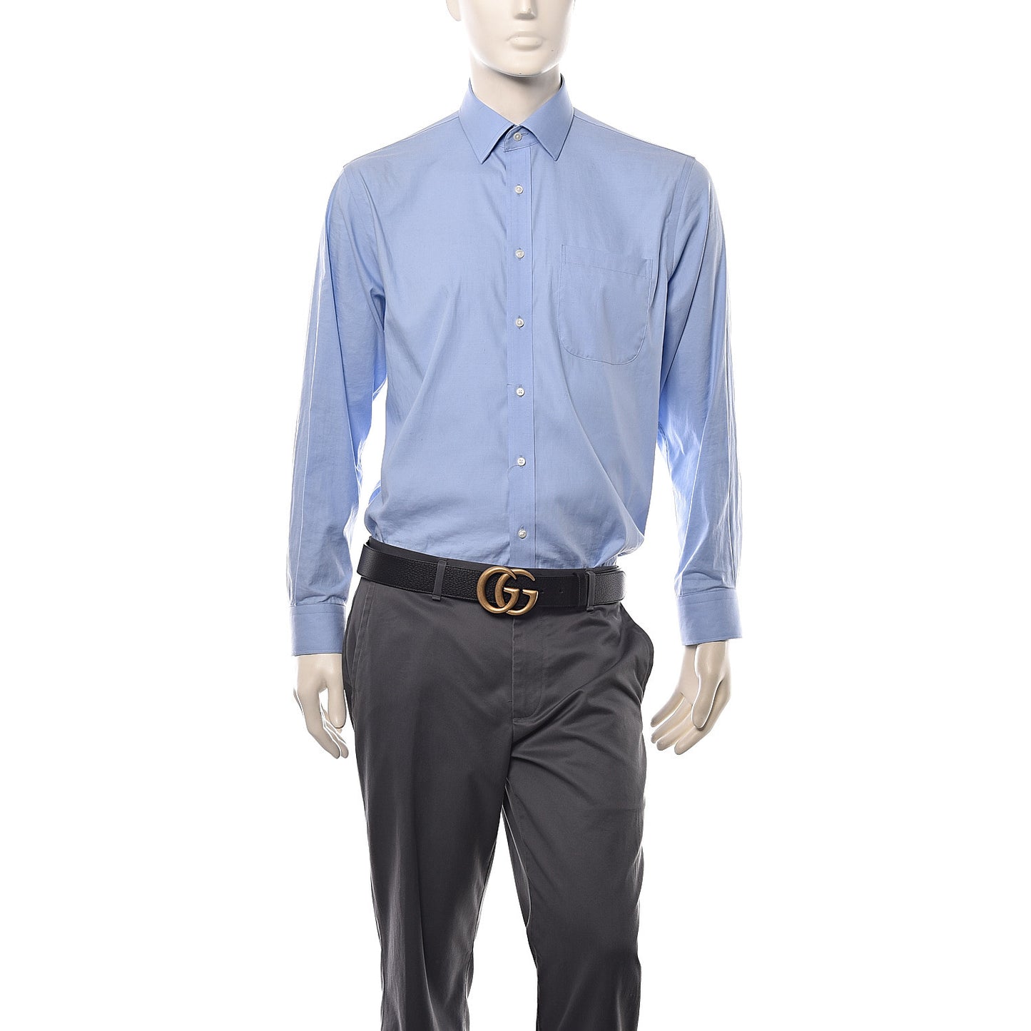 Textured Calfskin Double G 40mm Belt 100 40 Black