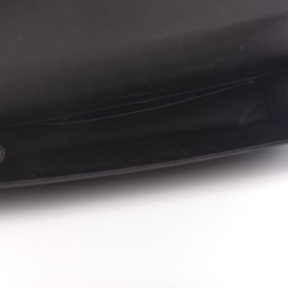Saint Laurent Viscose Monogram Cassandre Clutch Black 5 of 9