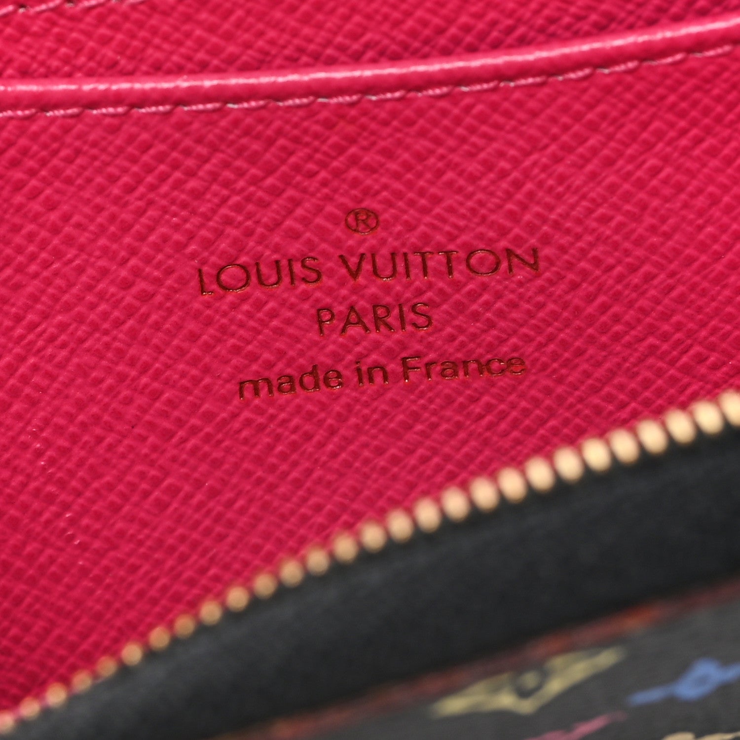 Louis Vuitton Monogram Multicolor Zippy Coin Purse Black Grenade 6 of 7