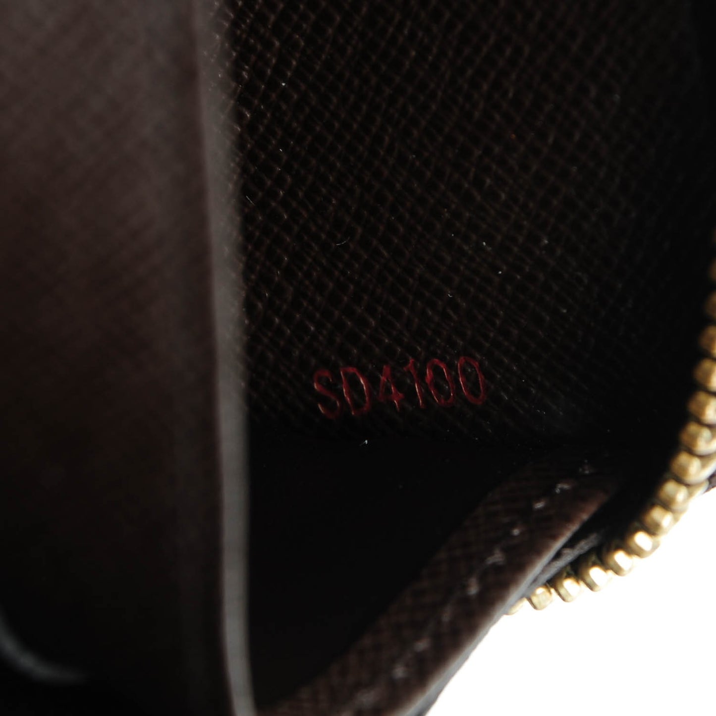 Damier Ebene Zippy Wallet