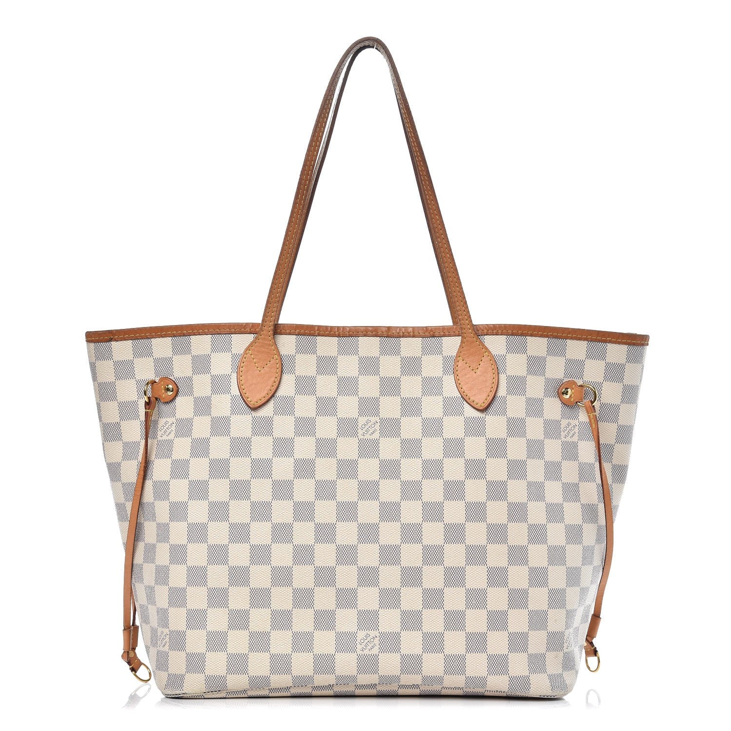 Louis Vuitton Damier Azur Neo Neverfull MM Rose Ballerine 1 of 13