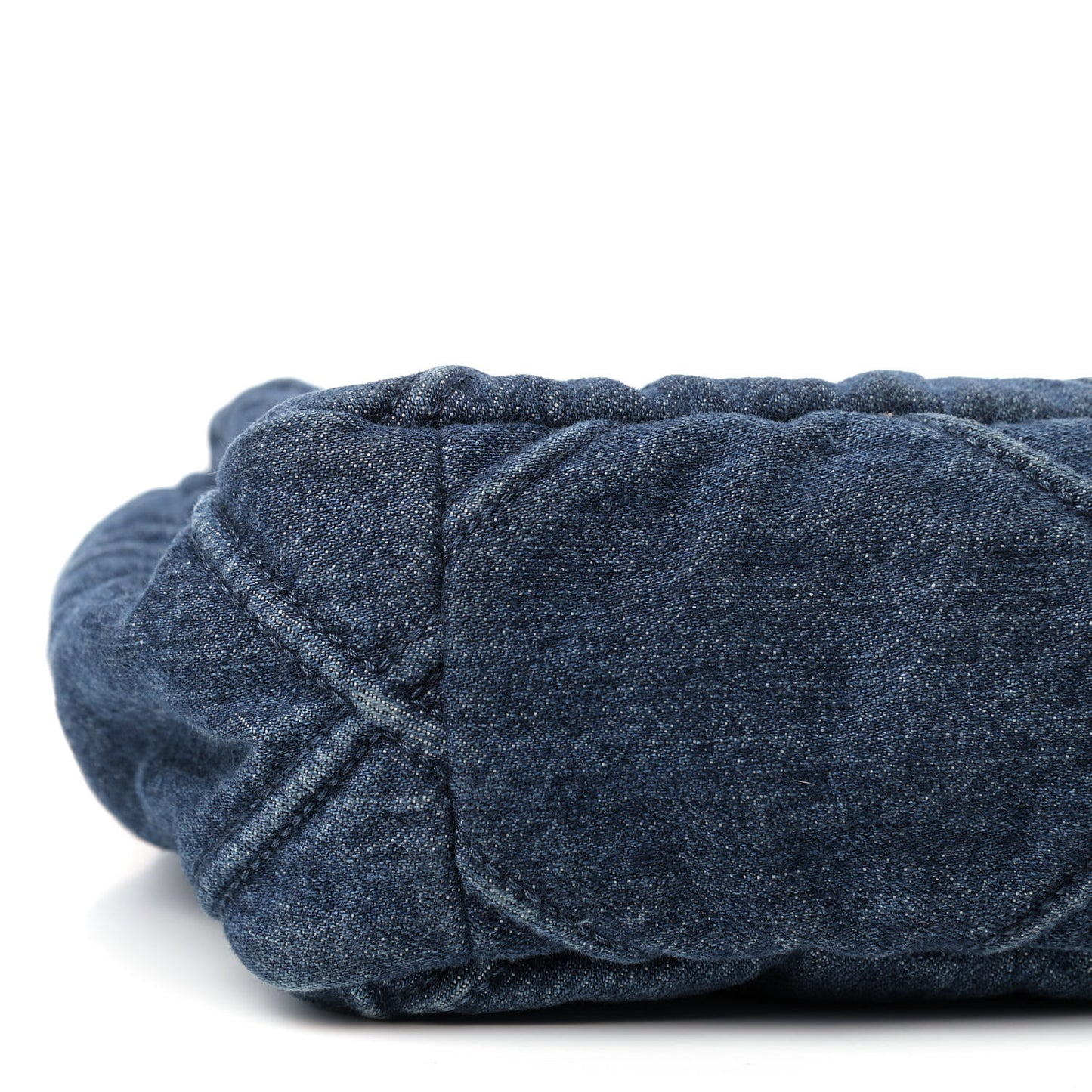 Denim Quilted Medium Chanel 19 Flap Blue