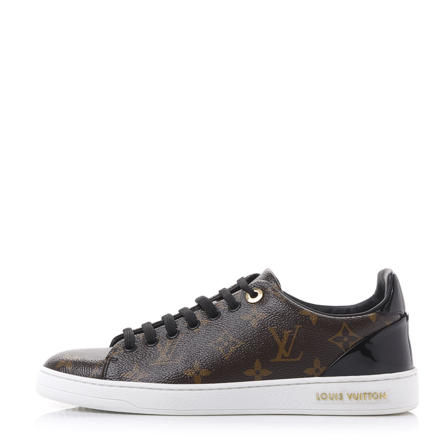 Louis Vuitton Patent Monogram Frontrow Sneakers 37.5 1 of 8