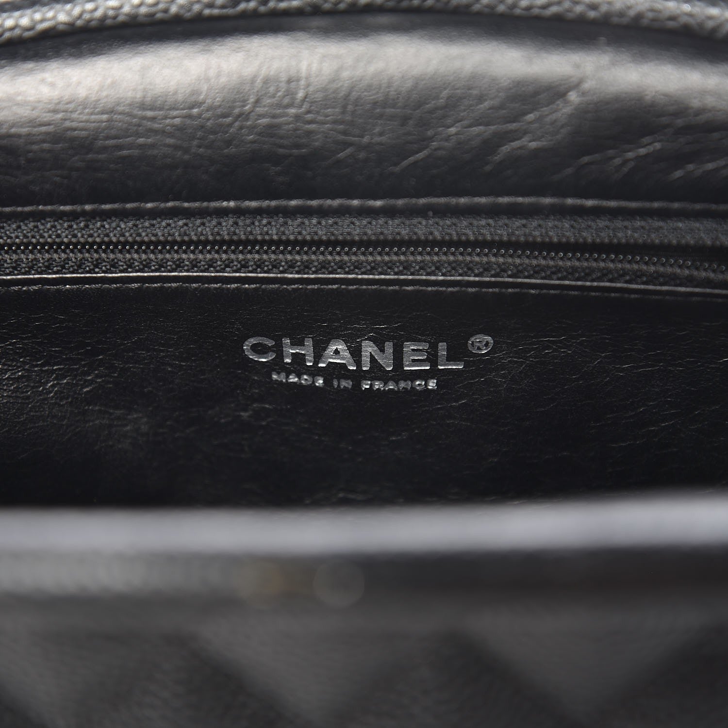 Chanel Caviar Quilted Timeless Clutch Black 6 of 7