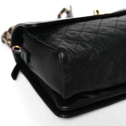 Chanel Glazed Calfskin Quilted Flap Bag Black 8 of 10