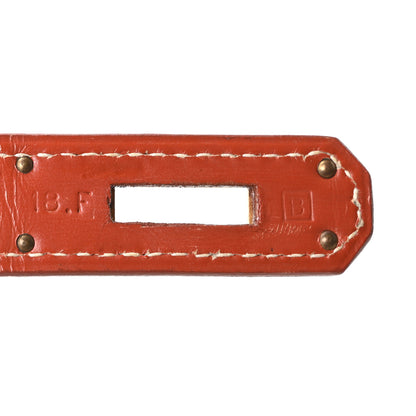 Hermes Box Kelly Sellier 32 Brique 7 of 10