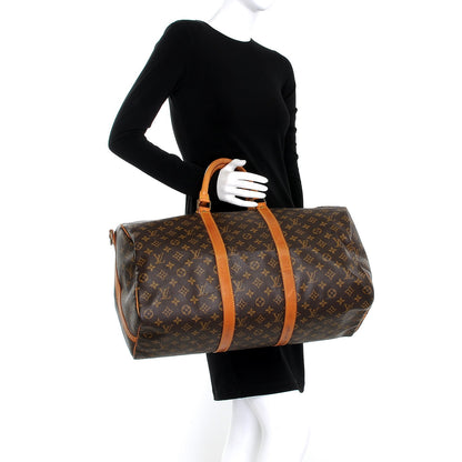 Louis Vuitton Monogram Keepall Bandouliere 50 2 of 8