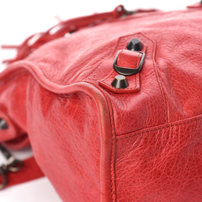 Balenciaga Agneau Classic Hardware City Rouge Coquelicot 9 of 15