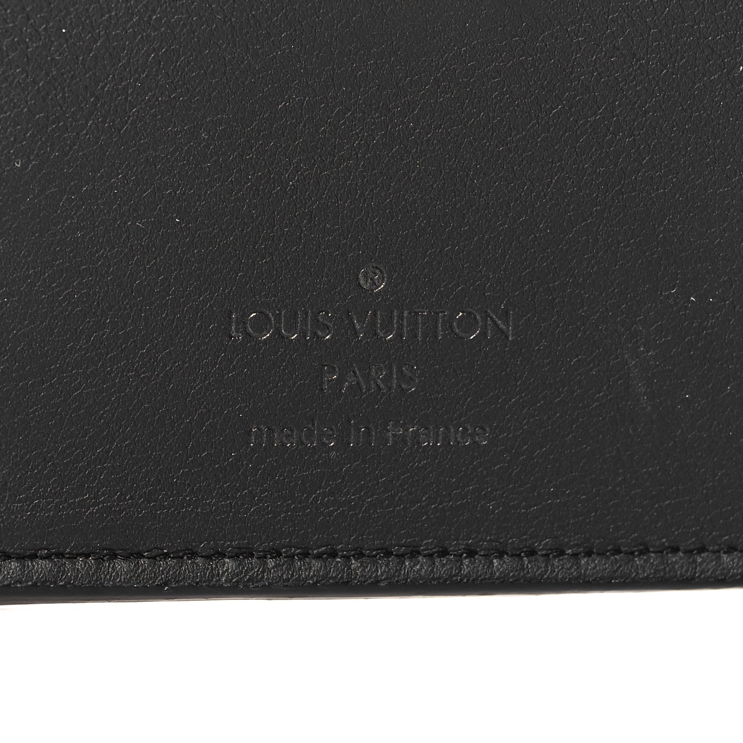Louis Vuitton Calfskin Monogram Shadow Multiple Wallet Black 6 of 6