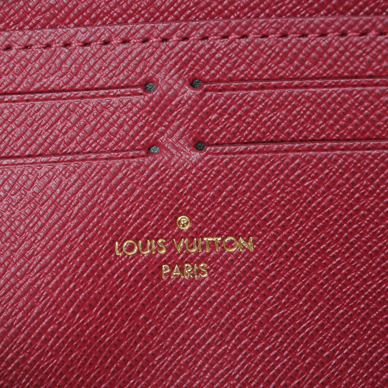 Louis Vuitton Monogram Clemence Wallet Fuchsia 6 of 8