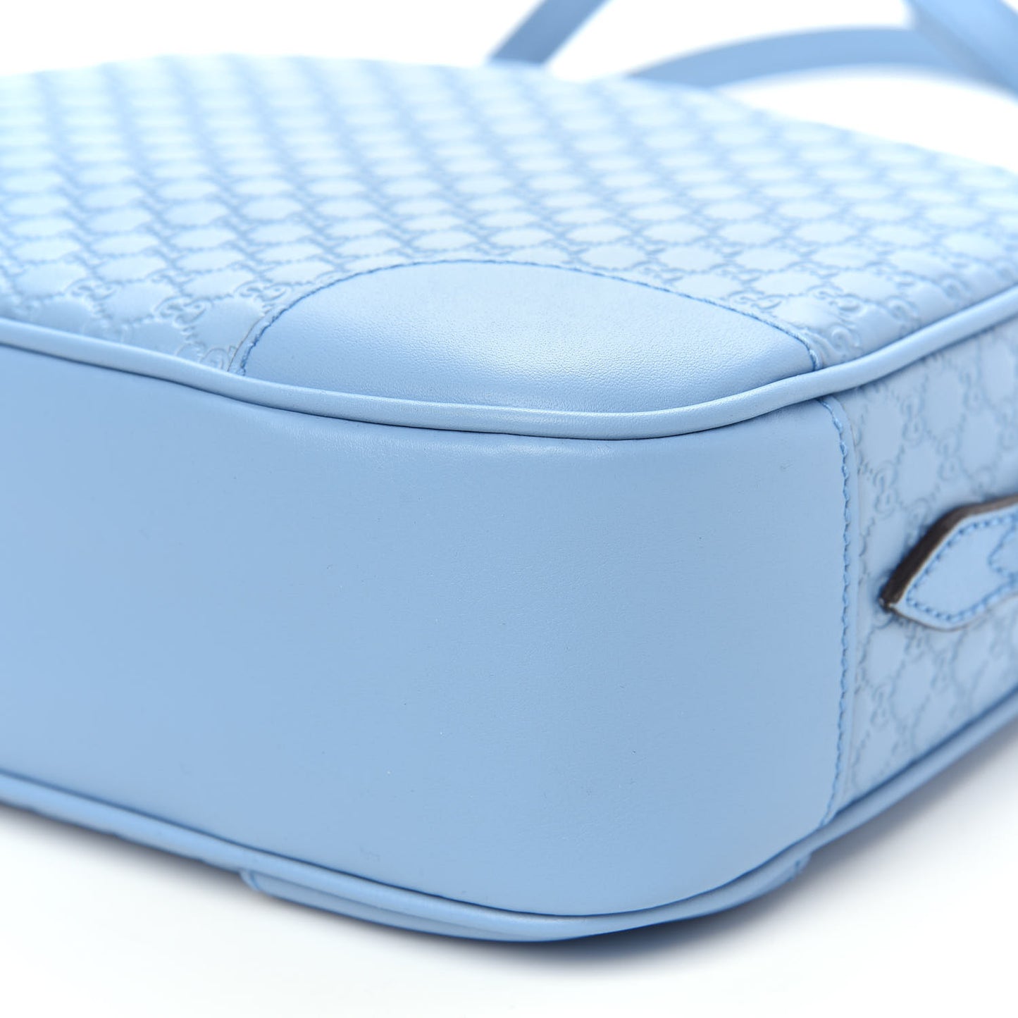 Microguccissima Mini Bree Messenger Bag Mineral Blue
