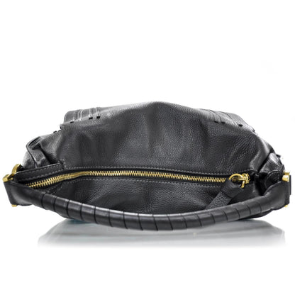 Chloe Leather Marcie Hobo Black 4 of 8