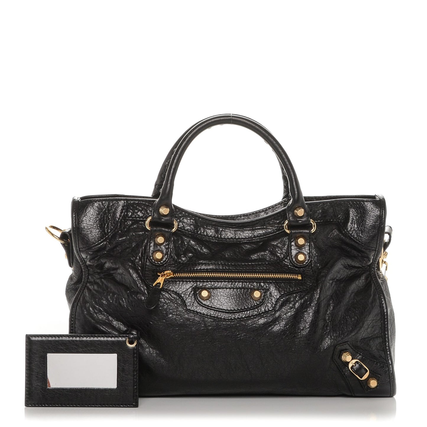 Agneau Giant 12 Gold Hardware City Black