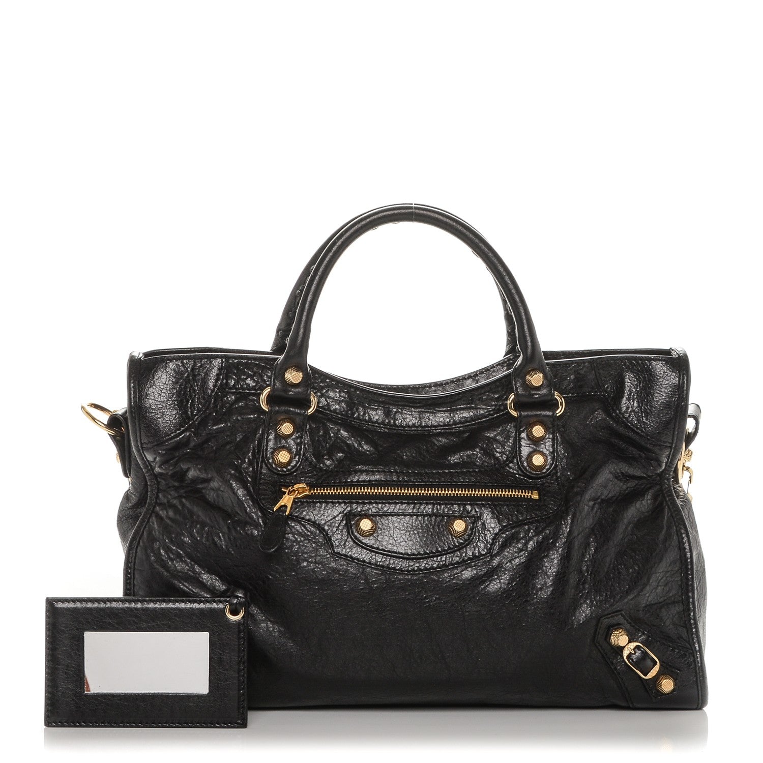 Balenciaga Agneau Giant 12 Gold Hardware City Black 1 of 6