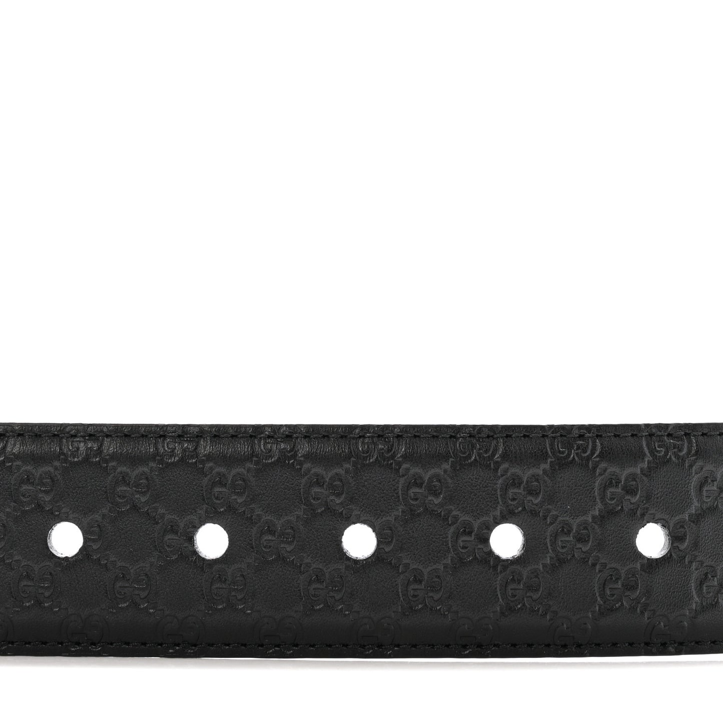 Soft Microguccissima 40mm Belt 110 44 Black