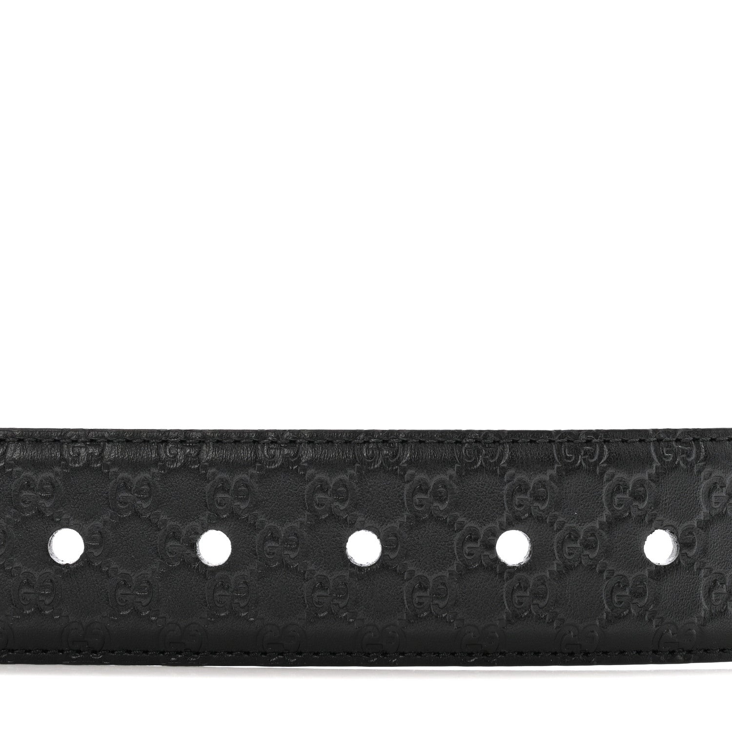 Gucci Soft Microguccissima 40mm Belt 110 44 Black 3 of 6