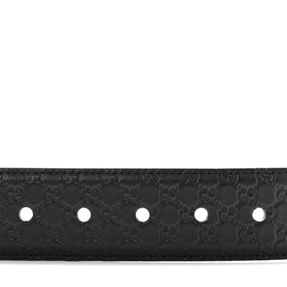 Gucci Soft Microguccissima 40mm Belt 110 44 Black 3 of 6