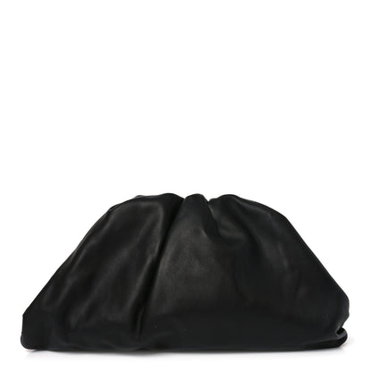 Bottega Veneta Smooth Butter Calf The Pouch Oversized Clutch Black 1 of 11