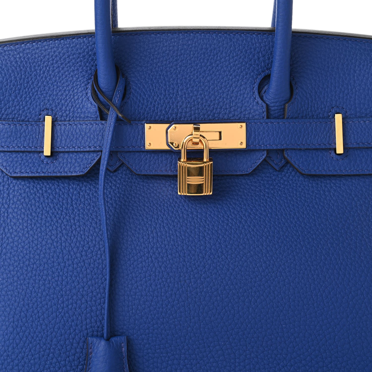 Hermes Togo Birkin 30 Bleu Electrique 10 of 13