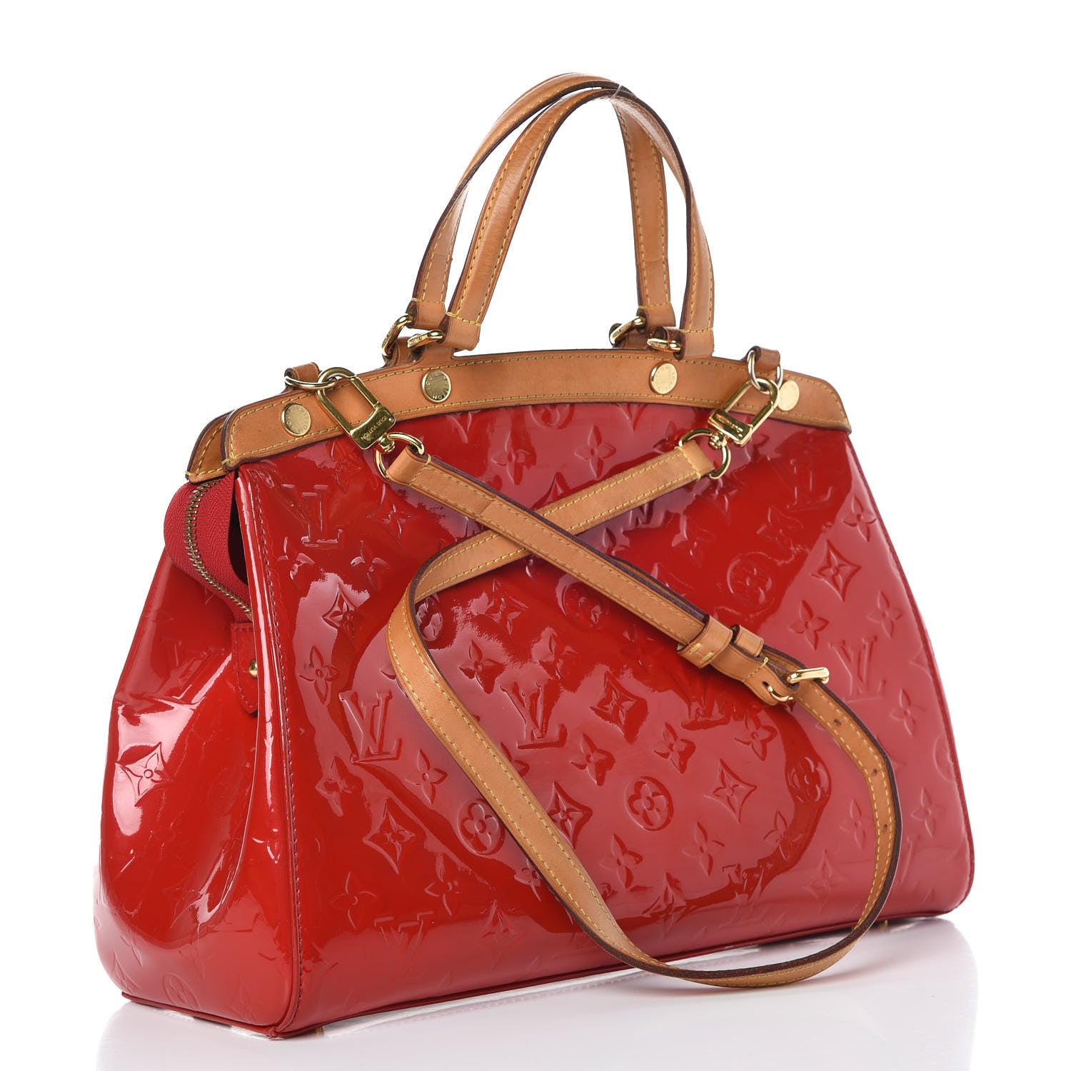 Louis Vuitton Vernis Brea MM Pomme D’Amour 3 of 21