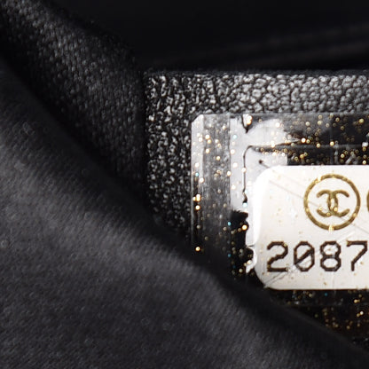 Chanel Lambskin Quilted Jumbo by 4 Flap Black 9 of 9