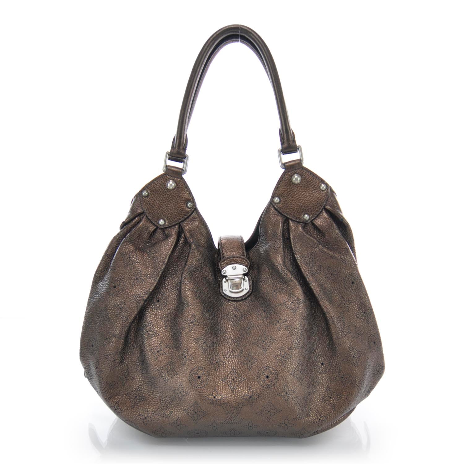 Louis Vuitton Mahina L Bronze 1 of 8