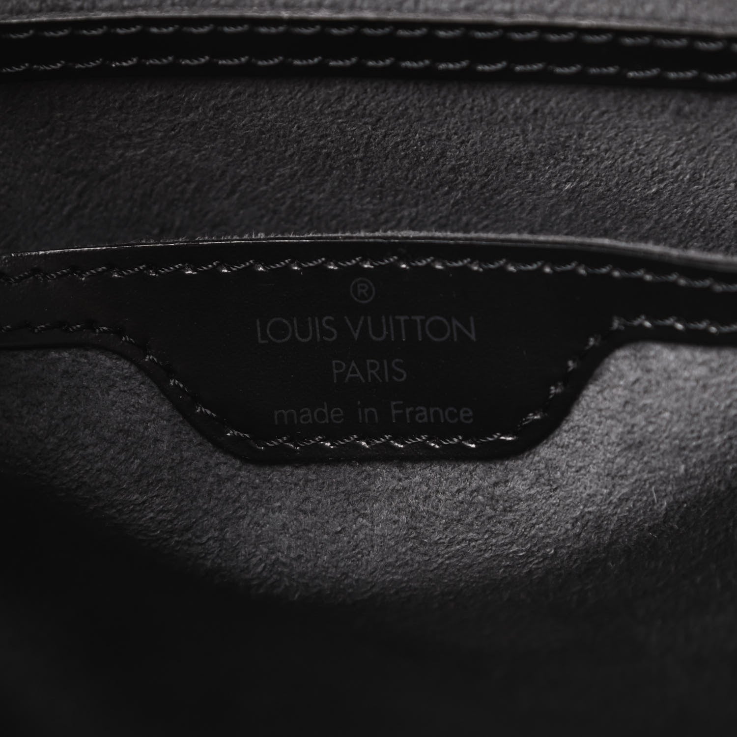 Louis Vuitton Epi Saint Jacques PM Black 6 of 13