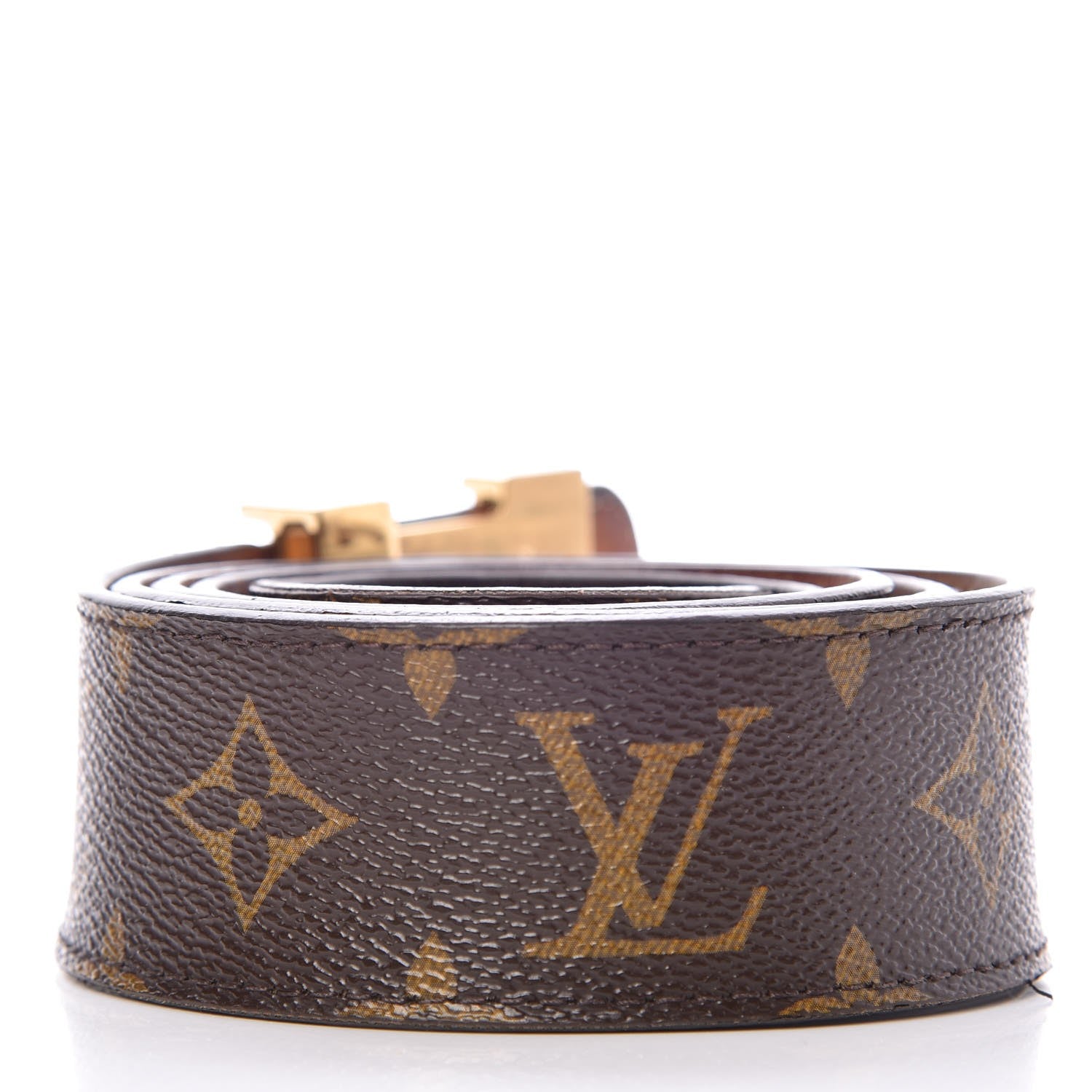 Louis Vuitton Monogram 40mm LV Initiales Belt 95 38 3 of 7