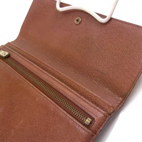 Vintage Monogram Passport Wallet