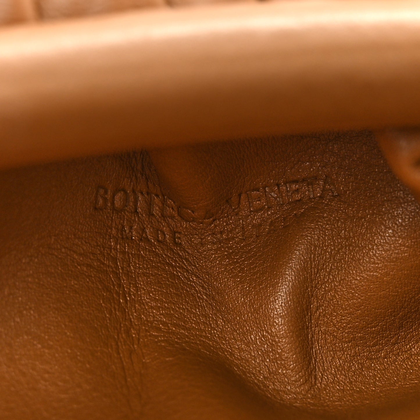 Butter Calfskin The Mini Pouch Camel