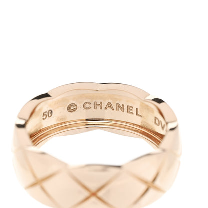 Chanel 18K Beige Gold Small Coco Crush Ring 50 5.25 5 of 8