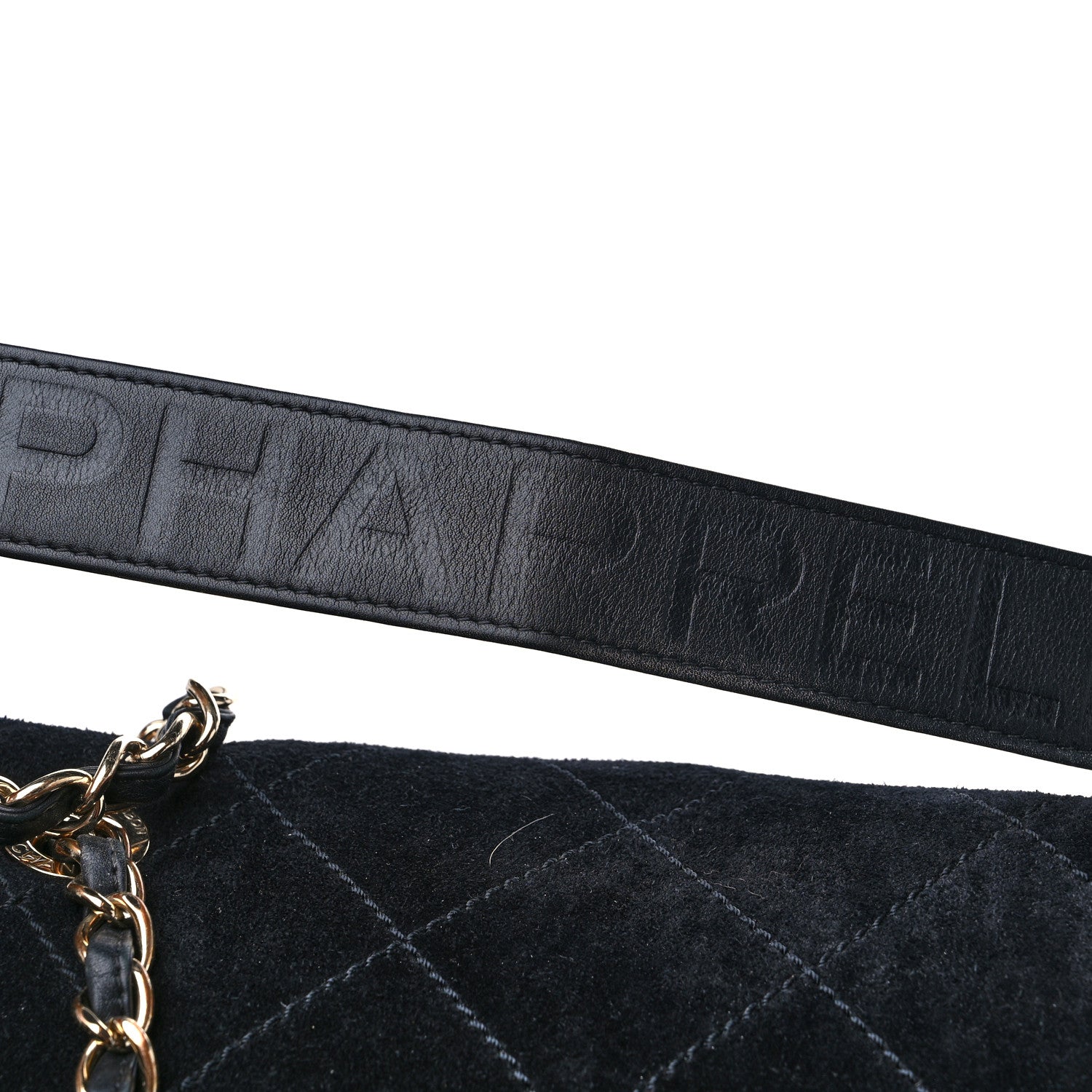 Chanel x Pharrell Williams Suede Lambskin XXL Flap Bag Black 18 of 18