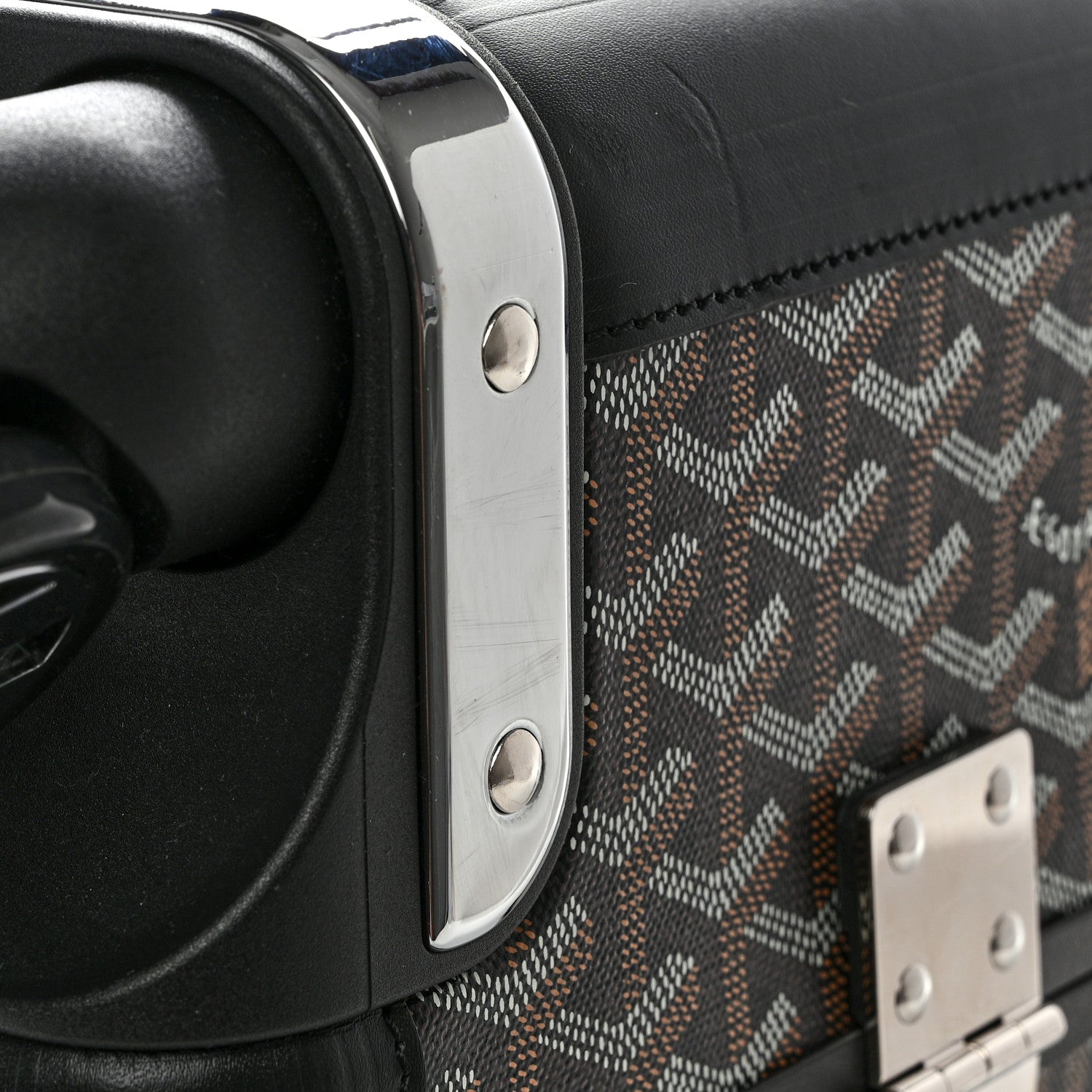 Goyard Goyardine Bourget PM Black 12 of 19