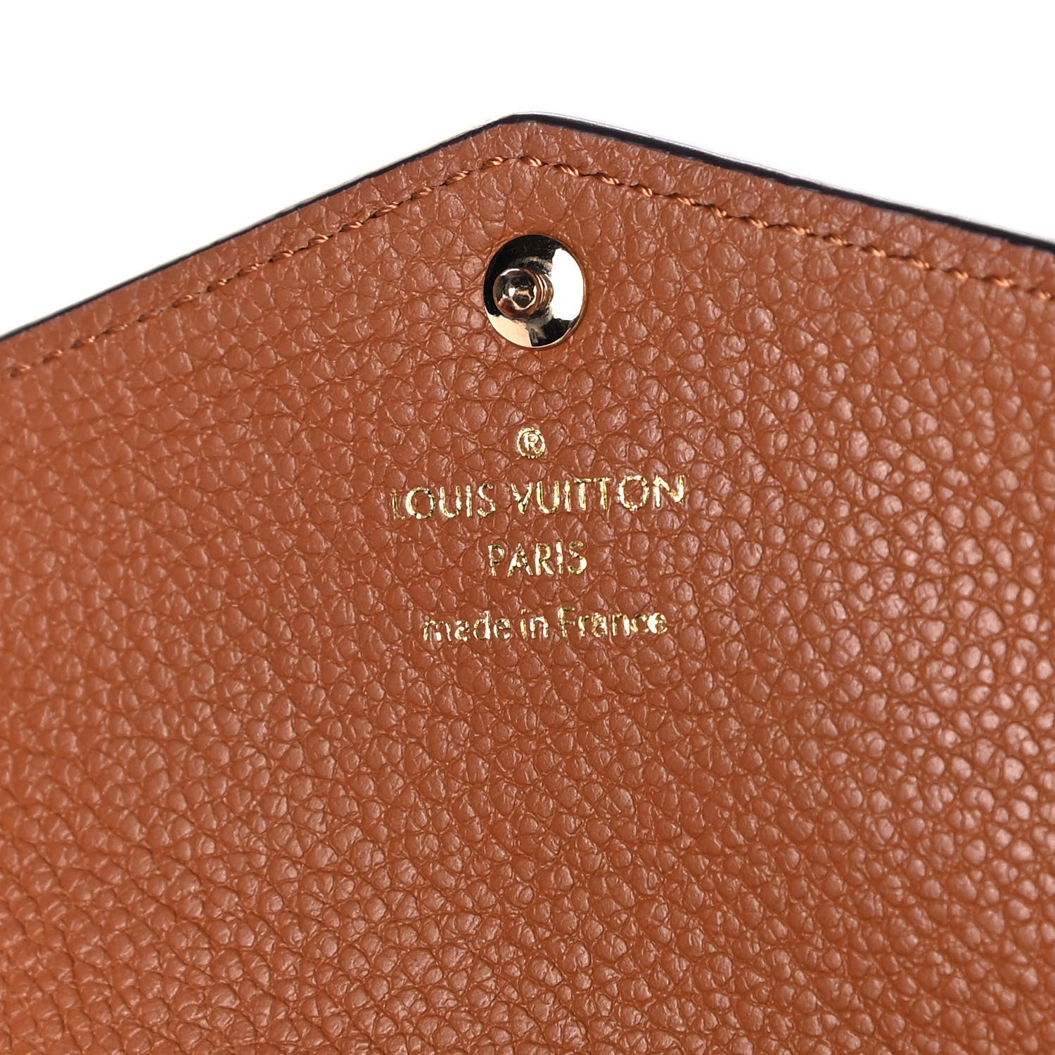 Louis Vuitton Empreinte Monogram Giant Wild At Heart Key Pouch Caramel 8 of 10