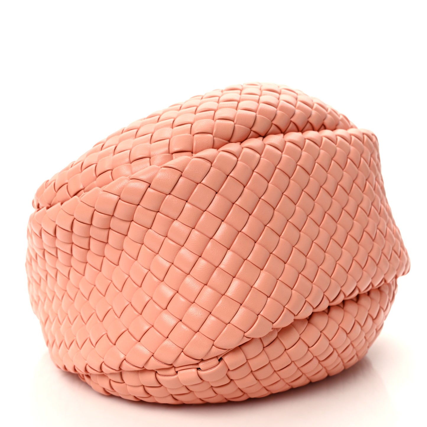 Lambskin Padded Intrecciato Mini Jodie Peachy