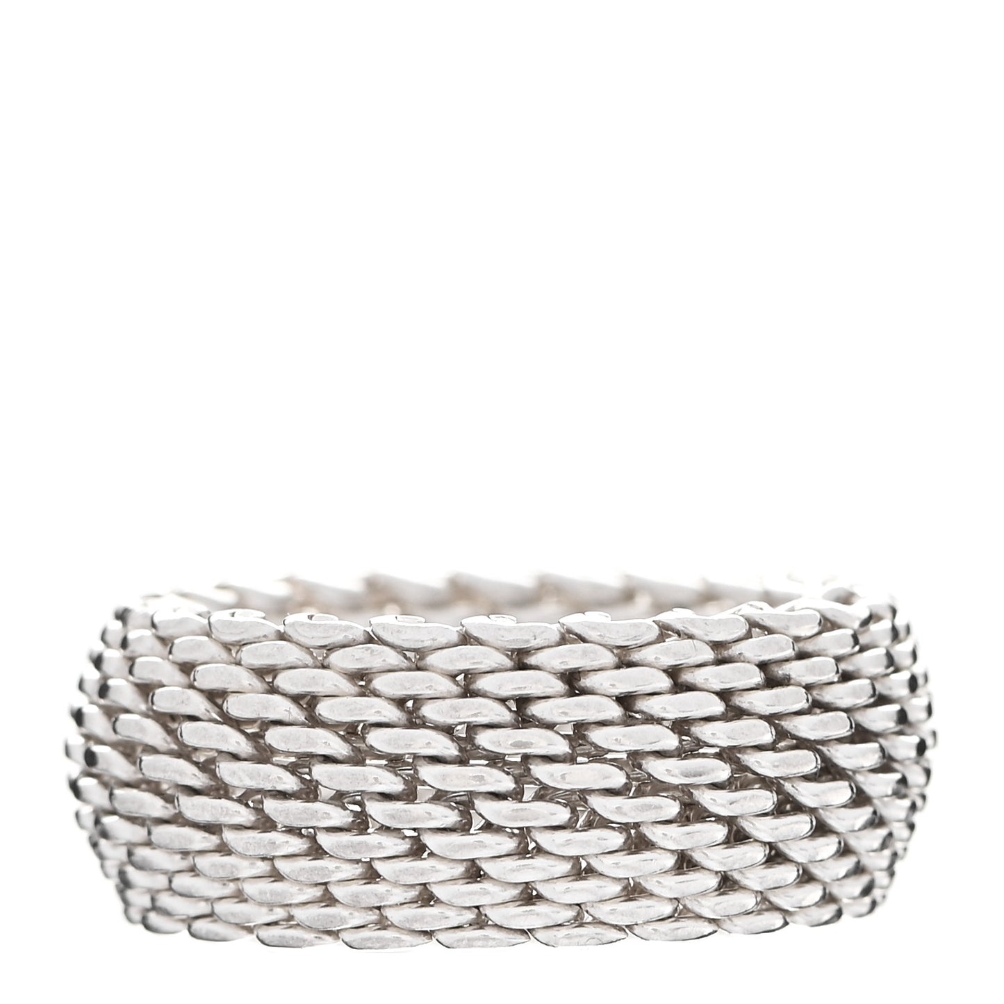 Sterling Silver Somerset Mesh Ring 57 8