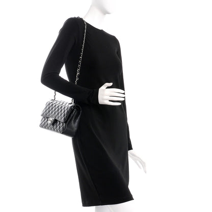 Chanel Caviar Quilted Medium Double Flap Black 2 of 8