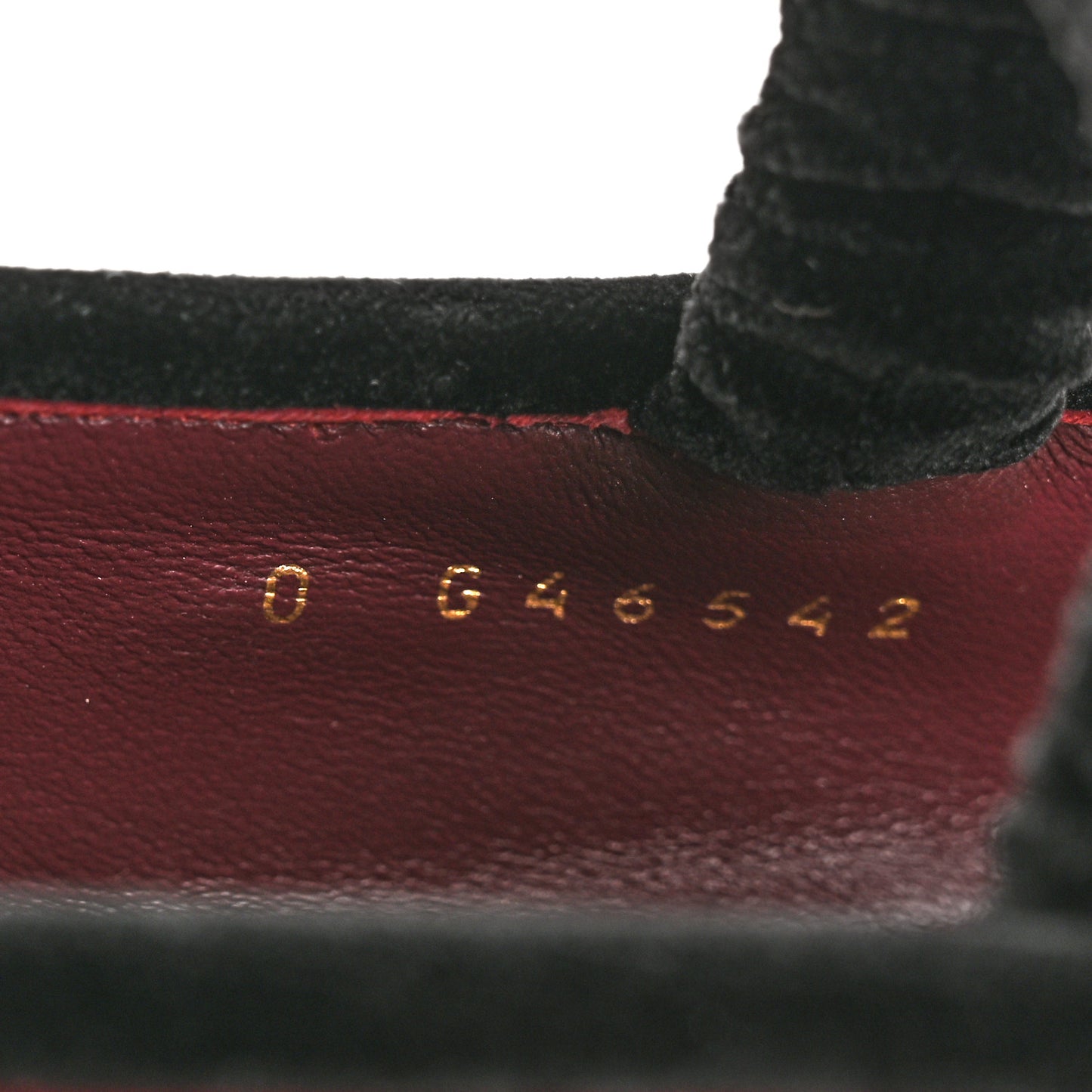 Velvet Mary Jane Flats 38 Burgundy Black