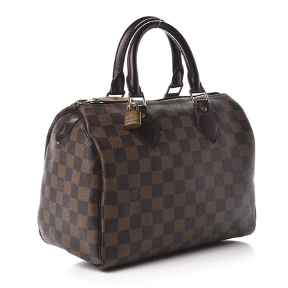 Louis Vuitton Damier Ebene Speedy 25 3 of 12