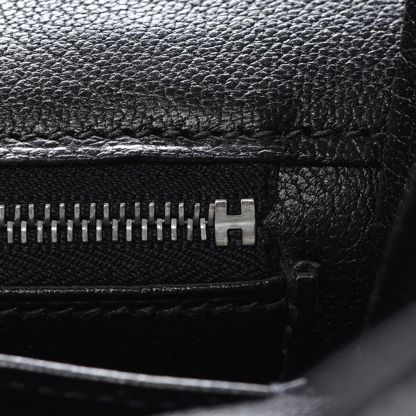 Taurillon Clemence Birkin 40 Black