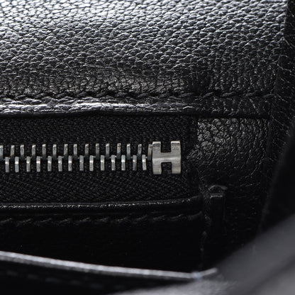 Hermes Taurillon Clemence Birkin 40 Black 11 of 31