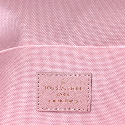 Louis Vuitton Monogram My LV World Tour Pochette Felicie Chain Wallet Rose Ballerine 7 of 10