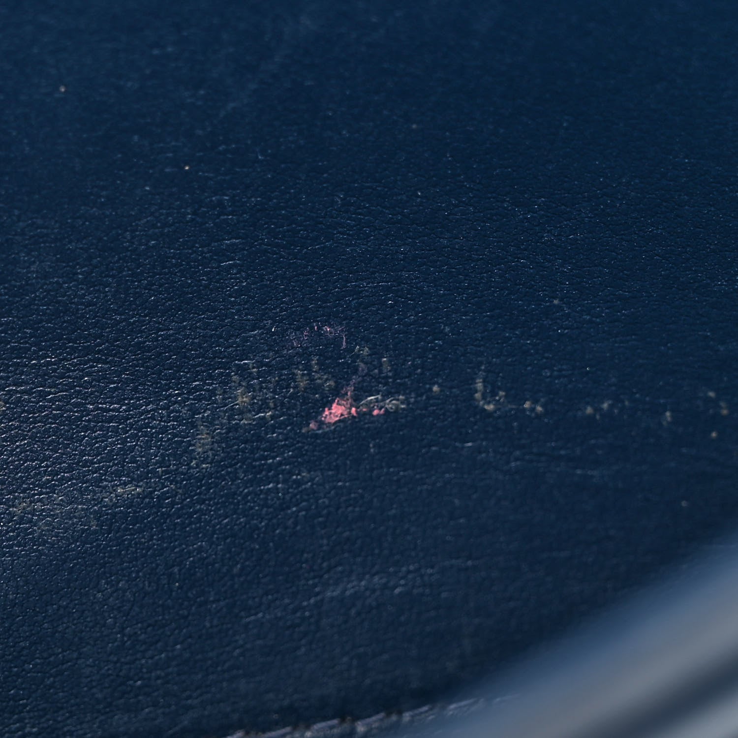 Prada Vitello Move Metal Oro Chain Wallet Bluette 11 of 14